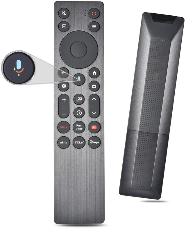 Main image of for TCL RC923A Voice Remote,Replacement Control for TCL Smart TV Compatible with TCL 2026 4K OLED QLED QLED Mini Google TVs, 50QM6K, 55QM6K, 65QM6KPRO, 75QM6KPRO, 85QM6K, 98QM6KPRO and More