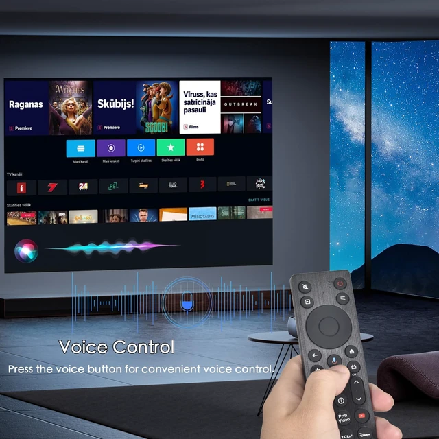 Alt view image 4 of 7 - for TCL RC923A Voice Remote,Replacement Control for TCL Smart TV Compatible with TCL 2026 4K OLED QLED QLED Mini Google TVs, 50QM6K, 55QM6K, 65QM6KPRO, 75QM6KPRO, 85QM6K, 98QM6KPRO and More