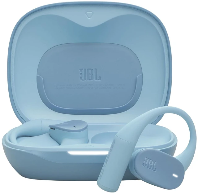 Main image of Sense Lite Open Ear Earbuds, True Wireless, Ear Hook Fit - Blue Water Resistant Sports And Workout Headphones, Up To 8 Hrs Playtime, Clear Calls With Noise Reduction
