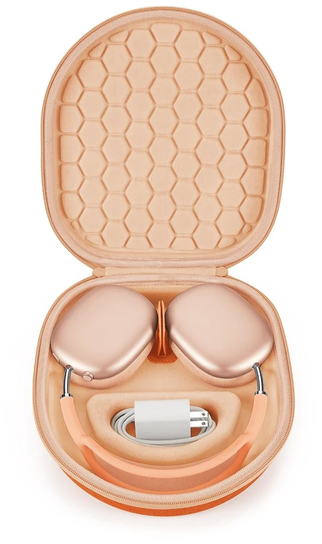Main image of Smart Case for Apple AirPods Max 2 Supports Sleep Mode, Hard Travel Bag Hard Organizer, Portable Carry Protective Cover, Shockproof Storage Bag for Daily Travel, Fits AirPods Max 2 &1 Headphones