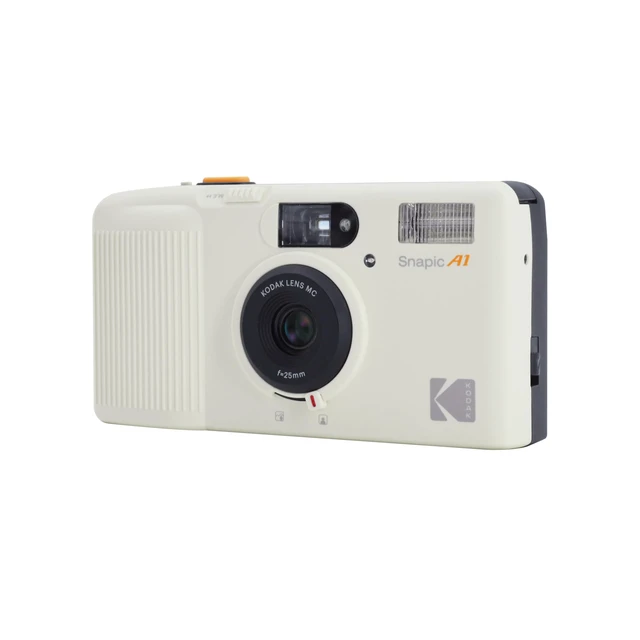 Alt view image 2 of 6 - Snapic A1 35mm Film Camera 35mm, Reusable, 2-Zone Focus, Lightweight, Compact (Ivory White) (Film & AAA Battery are not Included)