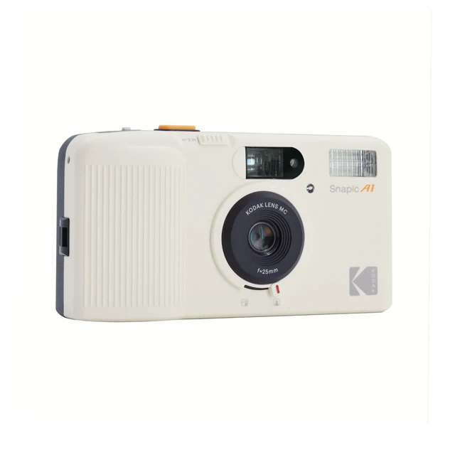 Alt view image 3 of 6 - Snapic A1 35mm Film Camera 35mm, Reusable, 2-Zone Focus, Lightweight, Compact (Ivory White) (Film & AAA Battery are not Included)