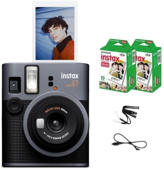 Main image of Instax Mini 41 Instant Film Camera (Camera + Extra Film (20 Exposures))
