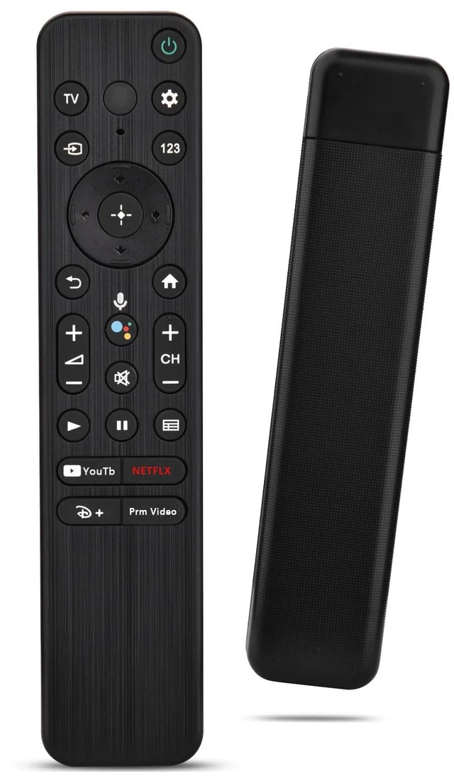 Main image of Replacement for Sony TV Voice Remote,for 2019-2026 Sony Bravia Smart TV Compatible with select Sony BRAVIA, Google TV, 4K UHD, LED, LCD and HD TVs from 2019-2026; voice control and 4 shortcut keys