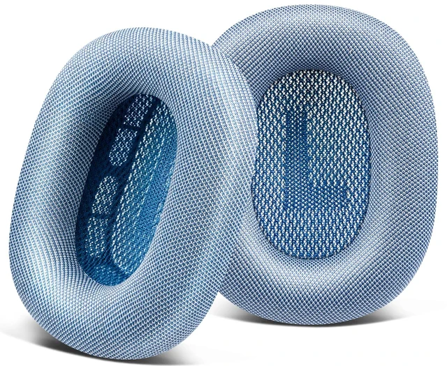 Main image of Ear Cushions for AirPods Max 1 & 2 Replacement EarPads Ear Pads Cups Covers with Durable Mesh Fabric, Softer Foam Color