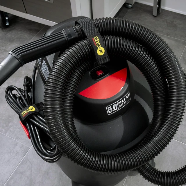 Alt view image 5 of 7 - Quick-Straps by - Assorted 12-Pack Black Hook and Loop Hose and Cable Organizers