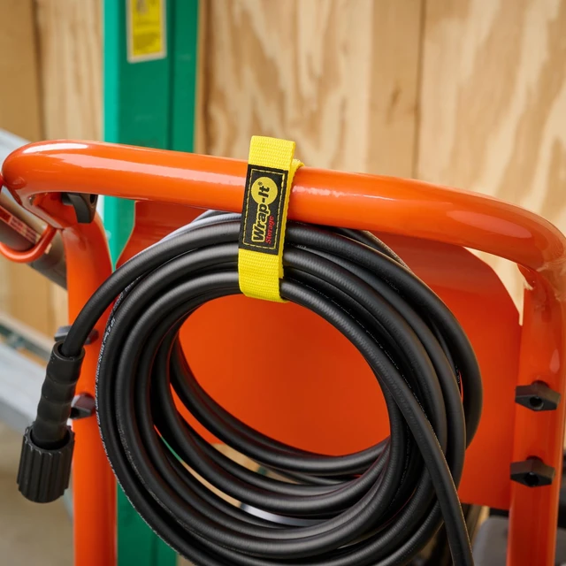 Alt view image 7 of 7 - Quick-Straps by - Assorted 12-Pack Multicolor Hook and Loop Hose and Cable Organizers