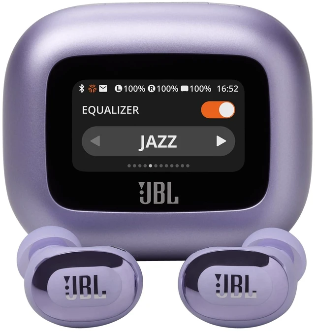 Main image of Live Buds 3 - Cancelling Bud-Type Earbuds - Purple Hi-Res Audio Wireless with signature sound, Convenient Smart Charging Case for app-free control