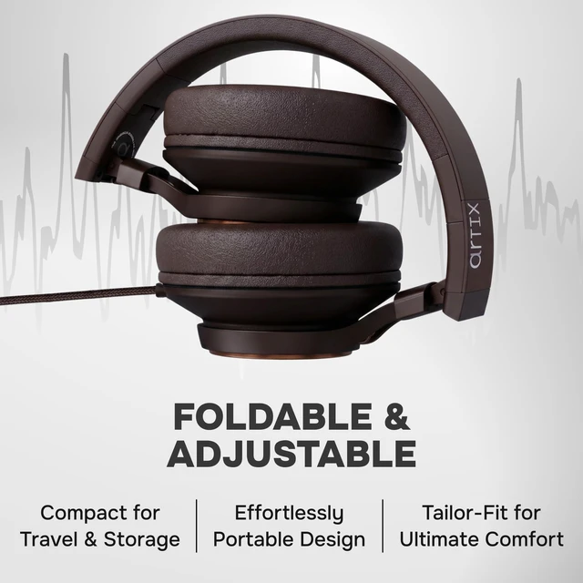 Alt view image 7 of 7 - Over Ear Headphones Wired with Mic, Corded Head Phones (3.5mm Jack) Compatible with Laptop, Computer / PC, Macbook, MP3 Player, Car / In-Flight Audio, Game Controller, and other 3.5 mm devices