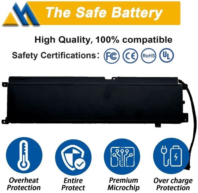 Alt view image 3 of 7 - RC30-0328 RZ09-0328 Laptop Battery Replacement for Razer Blade 15 Base 2020/2021 RZ09-0328X RZ09-03289 RZ09-03287 RZ09-03286 RZ09-0369 RZ09-03287E22 RZ09-0410x RZ09-0330X RZ09-03304x