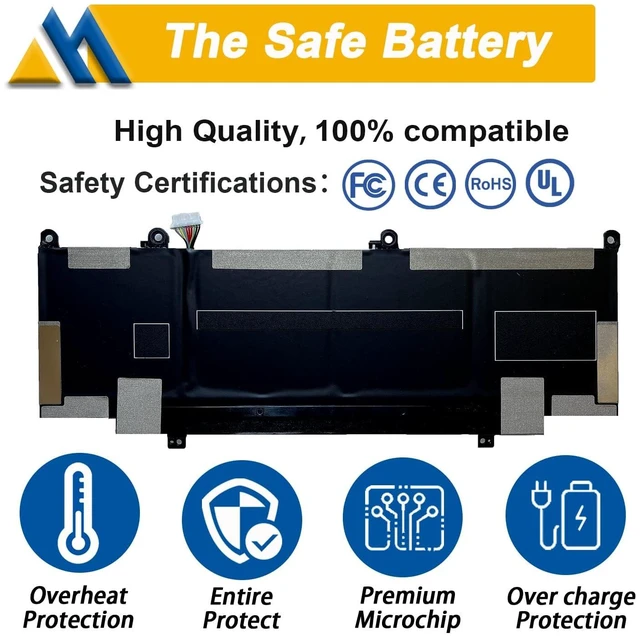 Alt view image 3 of 7 - RR04XL L60373-005 Battery Replacement for HP Spectre X360 13-AW 13T-AW Series 13-aw0013dx 13-aw0023dx 13-aw2003dx 13t-aw000 13t-aw100 13t-aw200 Series HSTNN-DB9K HSTNN-OB1M L60213-2C1 RR04060XL