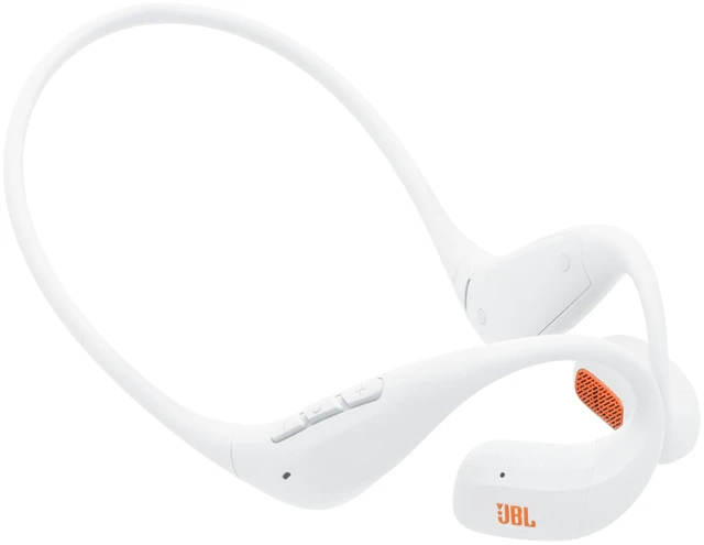 Main image of Endurance Pace - Open-Ear Sport Headphones - White Open-ear comfort with memory wire neckband, IP68 water and dust proof, OpenSound technology