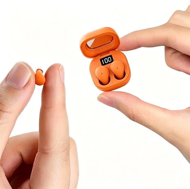 Main image of Small Mini Invisible Earbuds Wireless Bluetooth Ear Buds For Small Ears Discreet Smallest Sleep Earbuds For Small Ears Ear Buds Low Profile Tiny Skin Tone Sleeping Earbuds For Small Ear Canals
