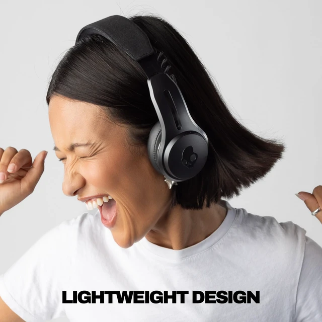 Alt view image 5 of 7 - Icon ANC Noise Canceling Wireless Headphones - True Black On-Ear Fit, Bluetooth, Noise Cancellation, 60 Hours Battery, Sweat Water Resistant, Foldable, Travel Ready, Microphone
