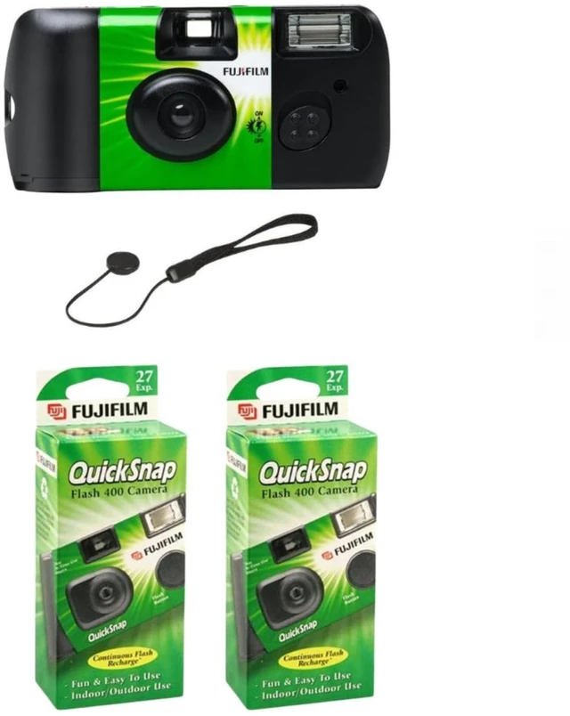 Main image of QuickSnap Flash 400 One-Time-Use (2 Pack)