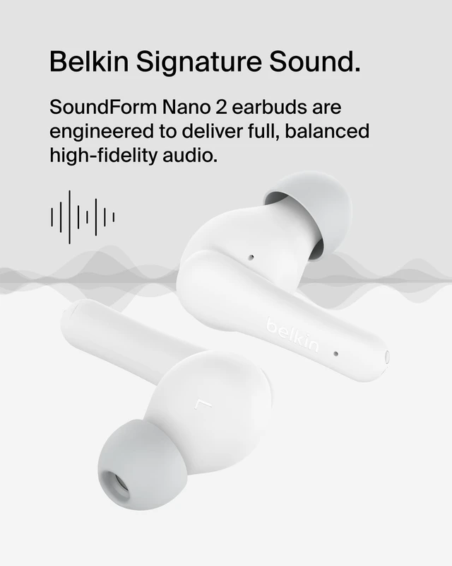 Alt view image 7 of 7 - SoundForm Nano 2 Kids True Wireless Earbuds In-ear Bluetooth earbuds for kids ages 7+, 85dB volume limiter, IPX5, ENC, touch controls, school, travel