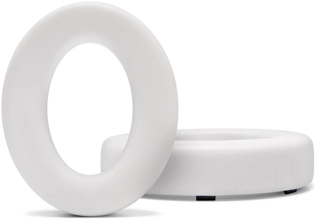 Alt view image 6 of 7 - PadZ QC Ultra - Earpads for Bose QuietComfort Ultra Gen 1 & 2 Made by Wicked Cushions Enhanced Comfort, Thickness & Durability White Smoke