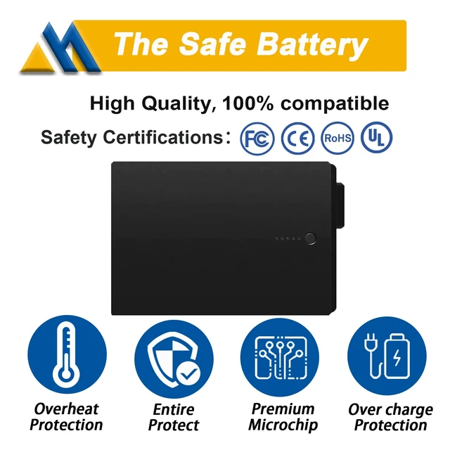 Alt view image 3 of 7 - 7WNW1 51Wh 6-cell Laptop Battery Compatible with Dell Latitude 5424 5420 Rugged Extreme P85G P86G P137G P137G001 P137G002 P85G001 P86G001 Series DMF8C GK3D3 6NNCF DP3KF DMF0C 07WNW1 451-BCHV 11.4V