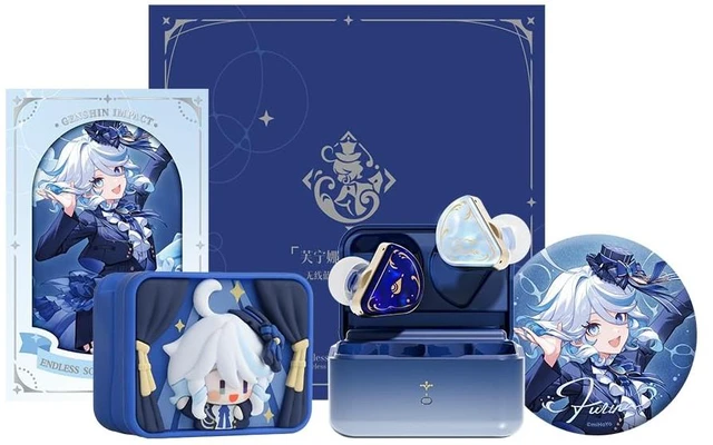 Main image of Genshin Impact Endless Solo of Solitude Furina Wireless Bluetooth Earphones Gift Box