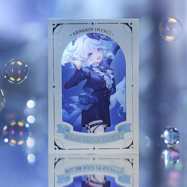Alt view image 7 of 7 - Genshin Impact Endless Solo of Solitude Furina Wireless Bluetooth Earphones Gift Box