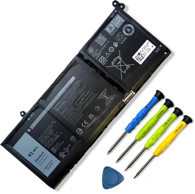 Main image of 41Wh G91J0 Battery Replacement for Dell Latitude 3520 3420 3320 3330 Inspiron 3511 3515 3525 3530 5310 5410 5418 5510 5515 5518 14 Plus 7420 7415 2-in-1 Vostro 5620 5625 11.25V 3467mAh