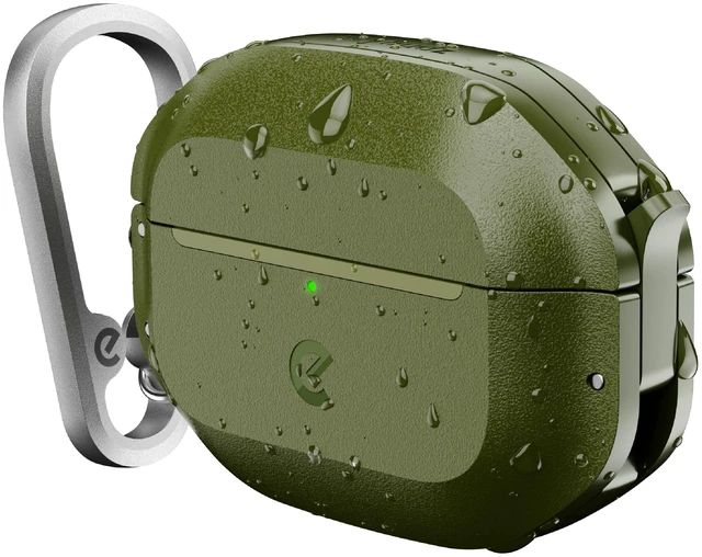 Main image of for Waterproof AirPods Pro 3 Case Lock - Ultra Rugged, Forest Green IP68 Water Proof, Dust Proof, Shockproof Protector, Heavy Duty Protection, Drop Proof Cover, Carabiner for iPods Pro 3rd Gen