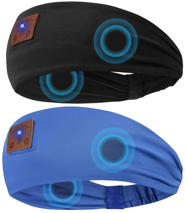Main image of Bluetooth Sleeping Headphones, Headband Headphones for Side Sleepers, Wireless Headband for Yoga, Running, Workout, Travel, Sports, Unique Presents for Adult Teens