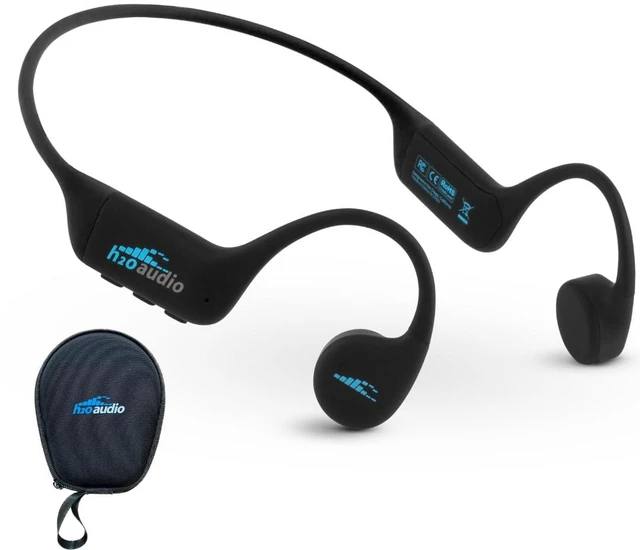 Main image of TRI 2 Multisport Waterproof Bone Conduction Open Ear Headphones, Bluetooth 5.3 for Running and Cycling, MP3 Mode for Swimming, 8GB Memory, 8.5-Hour Battery, Black