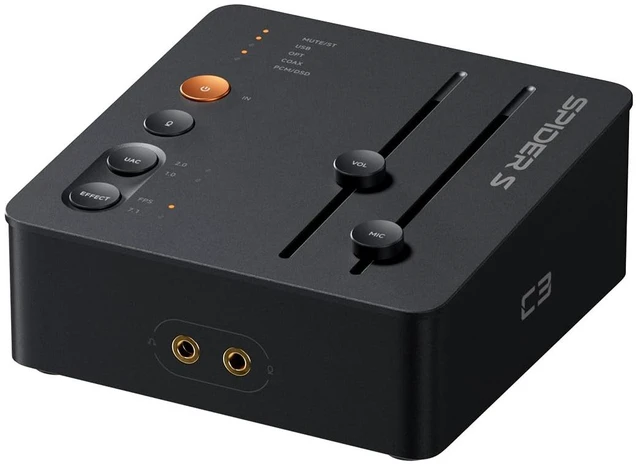 Main image of C3 Gaming DAC Amp for PC, USB Headphone Amplifier with 7.1 Surround Sound, Desktop Volume Control, Footstep Enhancement, Compatible with PS5, Switch, Laptop, Headset for FPS
