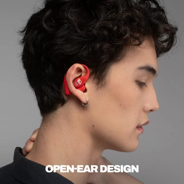 Alt view image 2 of 7 - Push 540 Open Wireless Open-Ear Bluetooth Earbuds - Plasma Sweat and Water Resistant, 42 Hours Battery, Detachable Neckband, Secure Over-Ear Fit, Running Outdoors, Exercise, Gym