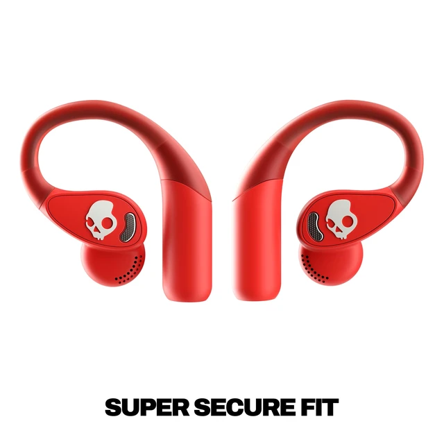 Alt view image 6 of 7 - Push 540 Open Wireless Open-Ear Bluetooth Earbuds - Plasma Sweat and Water Resistant, 42 Hours Battery, Detachable Neckband, Secure Over-Ear Fit, Running Outdoors, Exercise, Gym