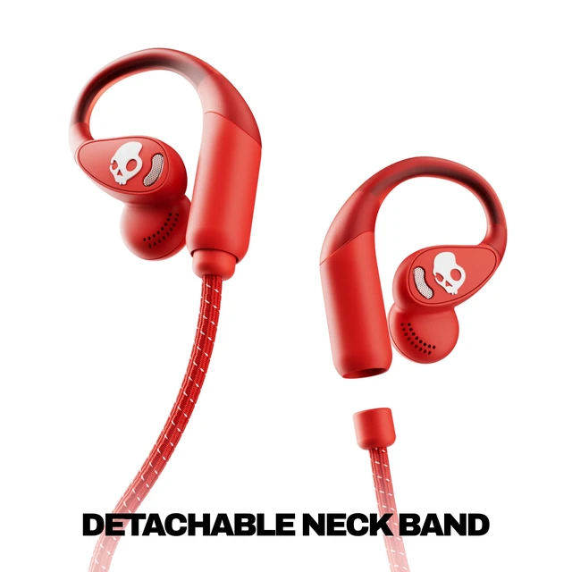 Alt view image 5 of 7 - Push 540 Open Wireless Open-Ear Bluetooth Earbuds - Plasma Sweat and Water Resistant, 42 Hours Battery, Detachable Neckband, Secure Over-Ear Fit, Running Outdoors, Exercise, Gym