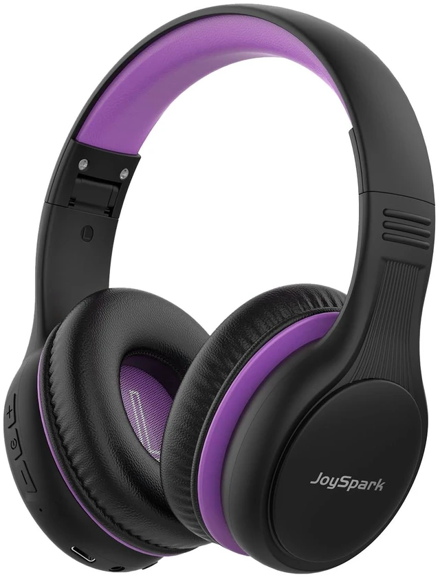 Main image of Kids Bluetooth Headphones Foldable, 60Hrs, Built-in Mic-Purple 85/94dB Volume Limited, Stereo Sound, Type-C Fast Charging, Bluetooth 5.4, Wireless Headphones for Kids Toddler Travel School