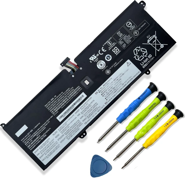 Main image of L18M4PH0 L18C4PH0 Laptop Battery Replacement for Lenovo Yoga C940-14IIL Yoga C940 15irh 14 Series 5B10T11585 5B10W67374 5B10T11586 5B10W67180 7.68V 60Wh 7820mAh 4-Cell