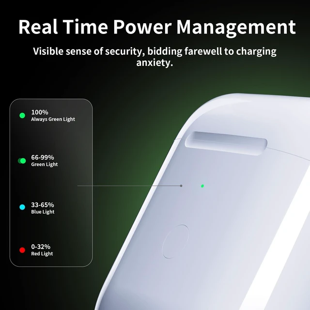 Alt view image 7 of 7 - Replacement Wireless Charging Case for AirPods 1st/2nd Charging Case, AirPods 2 Charging Case with Bluetooth Pairing Sync Button, No Earbuds AirPods 2 Charger Case