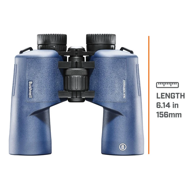 Alt view image 5 of 7 - H2O Binoculars Waterproof, Fogproof, Optics for Boating, Hiking, Camping & Birdwatching