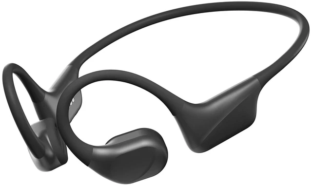 Main image of Bone Conduction Swimming Headphones IPX8 Waterproof Open Ear Earbuds Bone-Air Conduction Dual Driver with Bluetooth 6.0, 32GB Memory 8H MP3 Mode Playtime Ear buds for Swimming