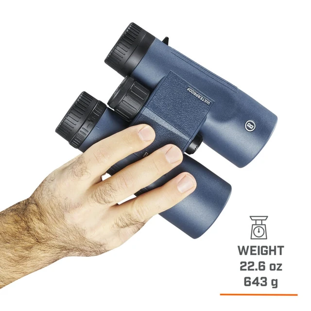 Alt view image 6 of 7 - H2O Binoculars Waterproof, Fogproof, Optics for Boating, Hiking, Camping & Birdwatching