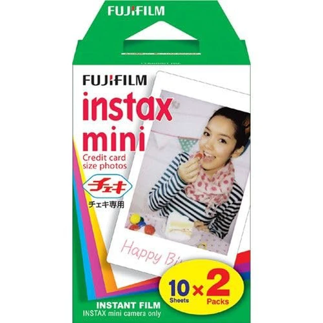 Alt view image 3 of 5 - Instax Mini Instant Film, 40 Exposures + Sticker Frame Set + TSC Microfiber Cleaning Cloth, for Mini 8, 9, 11, 12, 25, 50S, 7S, 90 & Mini Link