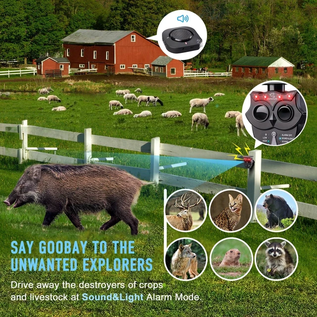 Alt view image 7 of 7 - 1/2 Mile Long Range Solar Wireless Driveway Alarm 1R1S(Grey) IP65 All-Weather Outdoor Motion Sensor Detector,120dB Sound&Light Alert,24/7 Security Monitoring for Property Protection