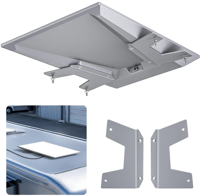 Main image of Starlink Performance Gen 3 Mount, Low-Profile Wedge Bracket for Gen3/V3 Flat Dishy Fits RV, Boat, Wood, Metal, Plastic or Slotted Vehicle Rails