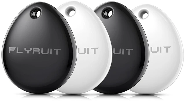 Main image of Air Tracker Tags-4 Pack for Apple Find My, iOS Only, Official MFi Certified Mini Bluetooth Key Finder locator with sound, Travel Cruise Essential, Smart Luggage tracker for iPhone, Suitcases, Backpack