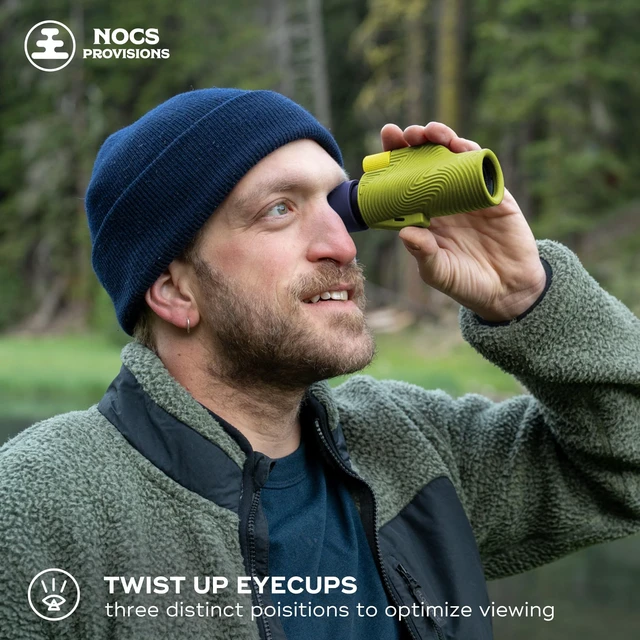 Alt view image 6 of 6 - Field Tube 10x32 Waterproof Monocular, Bird Watching 10X Magnification Telescope, Bak4 Prism, Wide Field of View for Backpacking & Wildlife Viewing