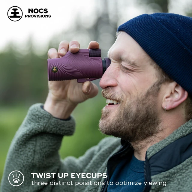 Alt view image 6 of 7 - Field Tube 10x32 Waterproof Monocular, Bird Watching 10X Magnification Telescope, Bak4 Prism, Wide Field of View for Backpacking & Wildlife Viewing