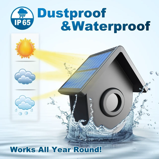 Alt view image 4 of 7 - Solar Driveway Alarm 1/2 Mile Long Range - 1 Receiver + 2 Sensors Outdoor Weatherproof Wireless Motion Sensor&Detector- Portable Receiver Has Long Last Backup Battery- DIY Security System