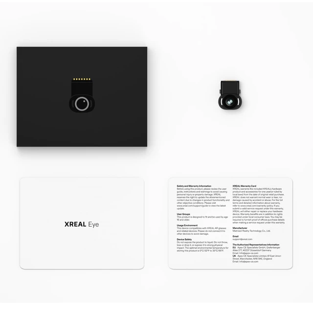 Alt view image 7 of 7 - Eye, Pairing One Series, 12MP RGB Camera Experience Native 6DoF Spatial Anchor, Record and Share & Blend Real + Virtual Worlds, Instant Photo & Video Capture