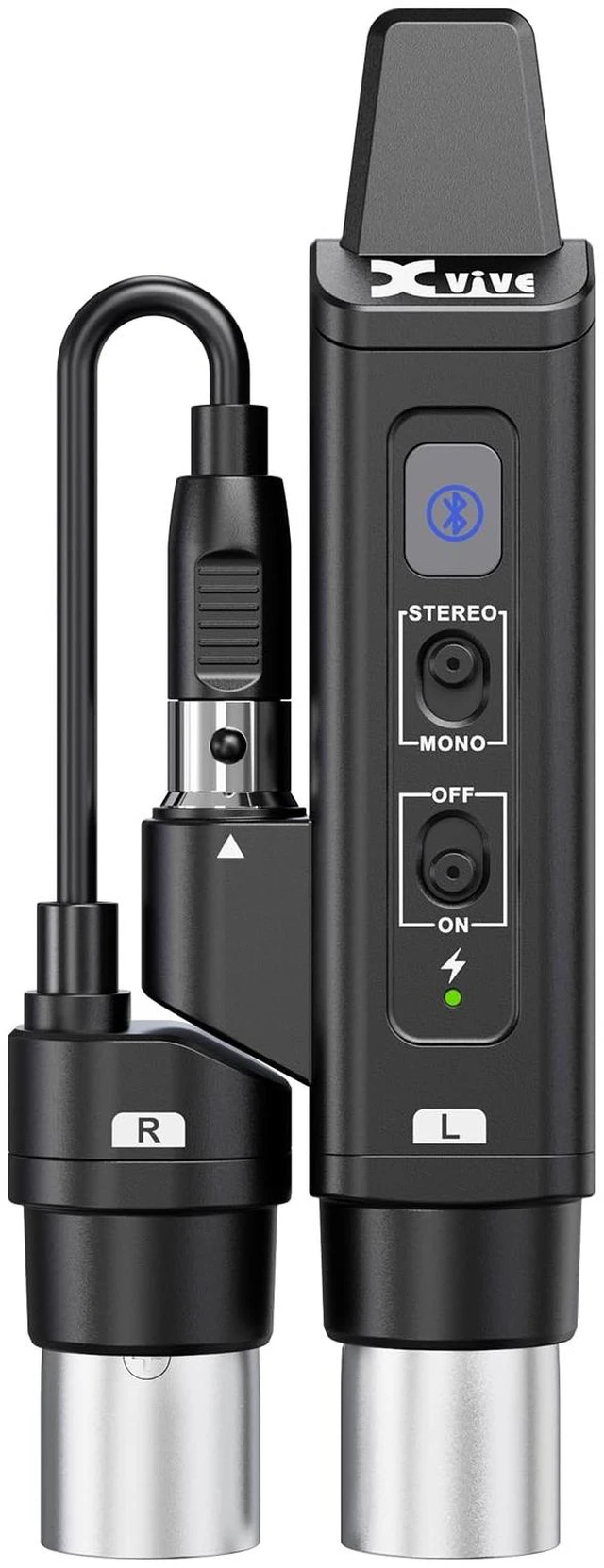 Main image of P3S Stereo XLR Bluetooth Receiver for Audio Mixer,Active PA,DJ System Stereo / Mono Modes, Bluetooth 5.3, 100ft Range, 8H Battery Life, Plug and Play