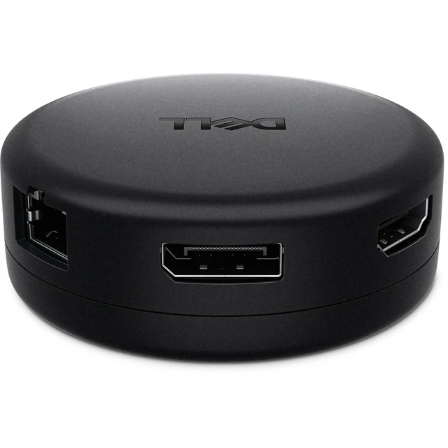 Alt view image 4 of 6 - Pro 7-in-1 USB-C Travel Hub DA326, HDMI, Ethernet, Plug and Play Power Delivery 100W, DisplayPort 1.4 6K, USB-A 10G, Compact Design, 100% Recycled, 9.76" Cable, 3.30 oz