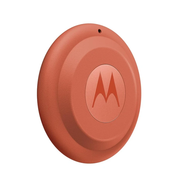 Alt view image 2 of 5 - Moto Tag 2 (Works with Android Find My Device and Find Hub) Bluetooth 6.0 and UWB (1 Pack (Arabasque (Pink))