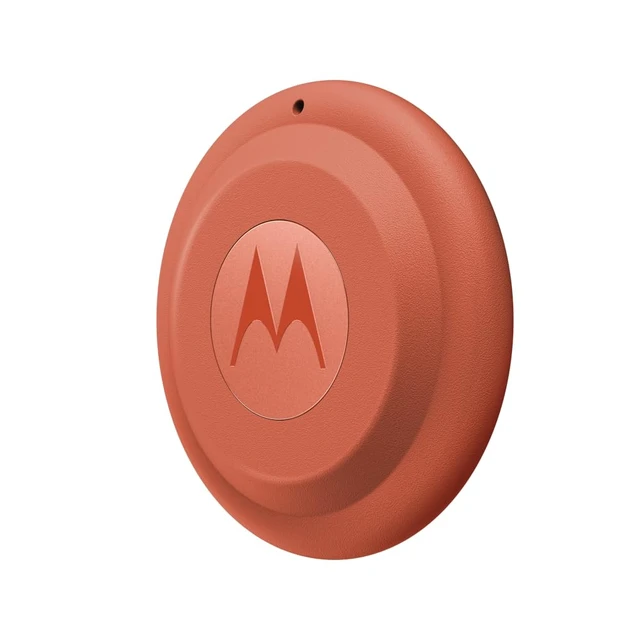 Alt view image 3 of 5 - Moto Tag 2 (Works with Android Find My Device and Find Hub) Bluetooth 6.0 and UWB (1 Pack (Arabasque (Pink))